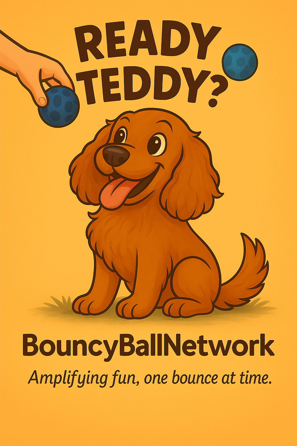 Ready Teddy - BouncyBallNetwork Landing Page